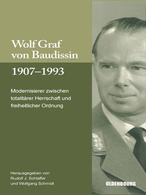 cover image of Wolf Graf von Baudissin 1907 bis 1993